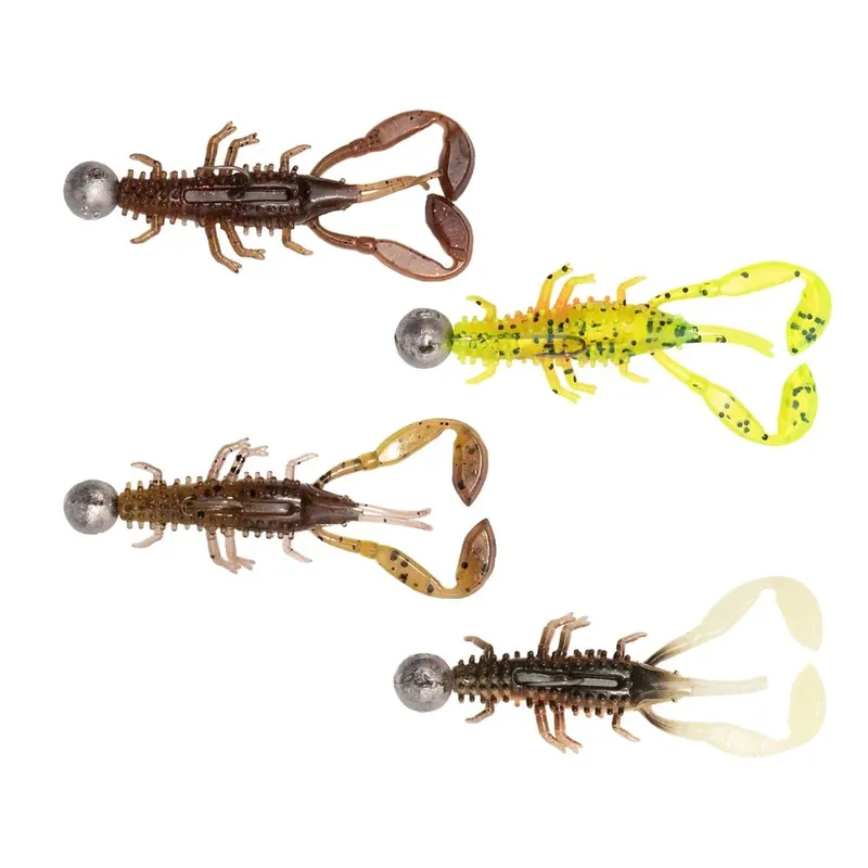 Oblíbený Fox Rage Ultra UV Micro Critter Mixed Colour Loaded Lure Pack 5 cm 4 Stück